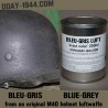 gris-bleu luftwaffe TEXTURED