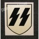 insigne, decal SS pour casque allemand, 1er modèle